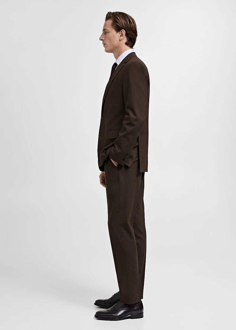 Turin 100% wool suit pants