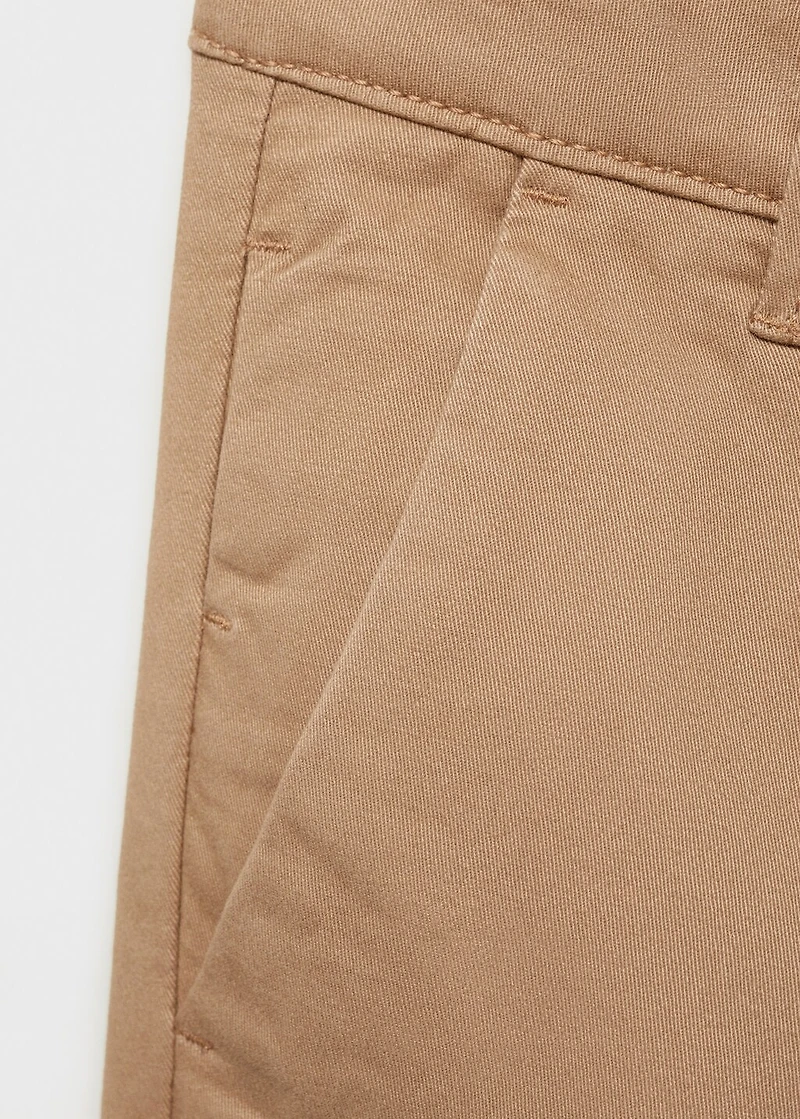 Cotton chinos