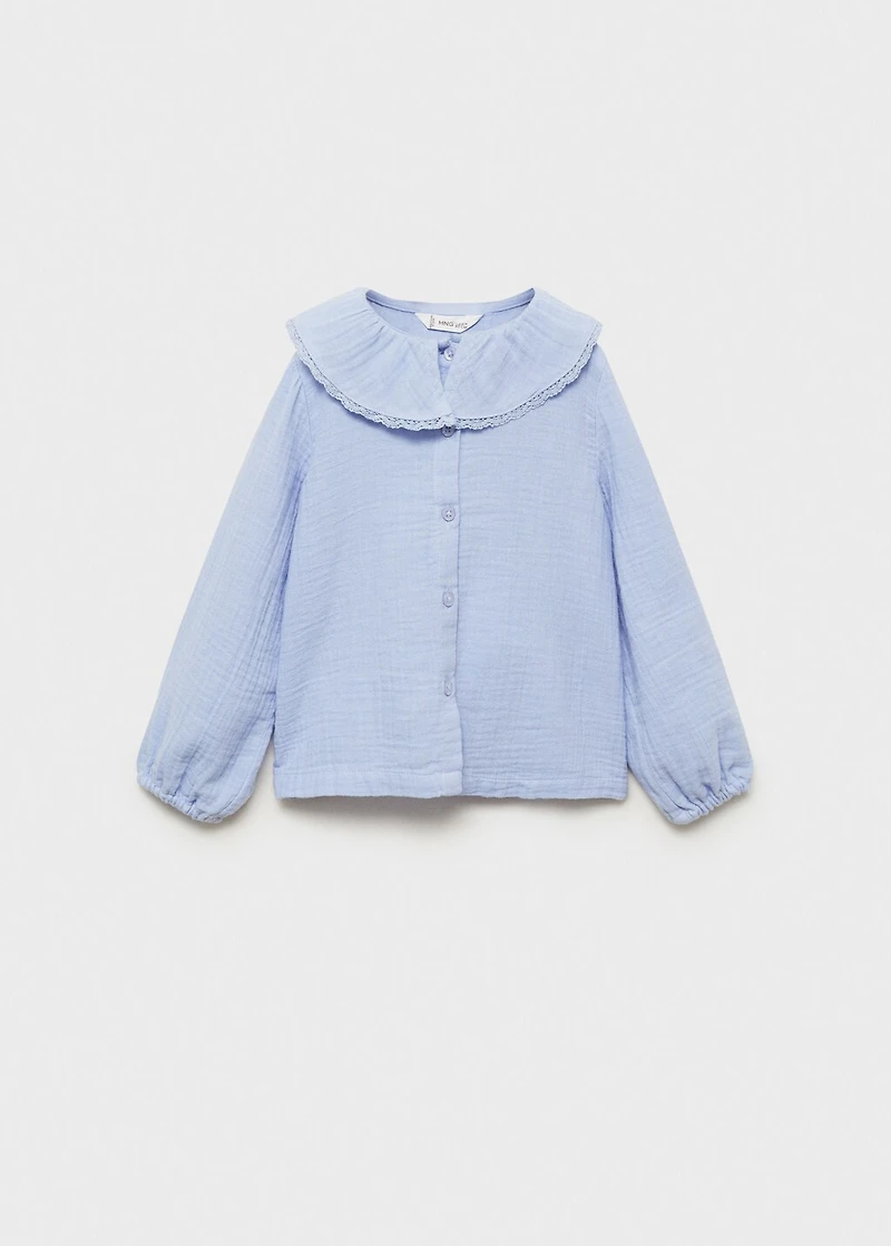 Cheesecloth cotton blouse