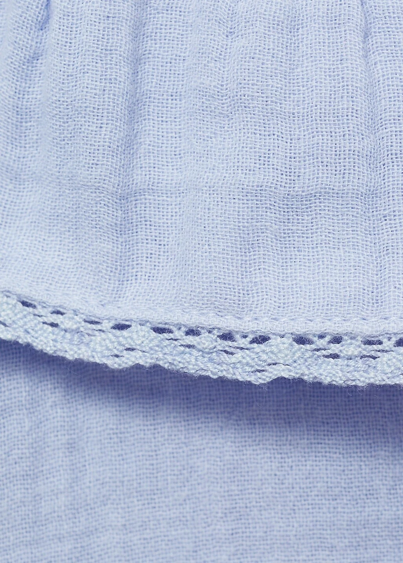 Cheesecloth cotton blouse