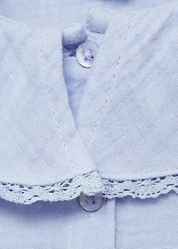 Cheesecloth cotton blouse