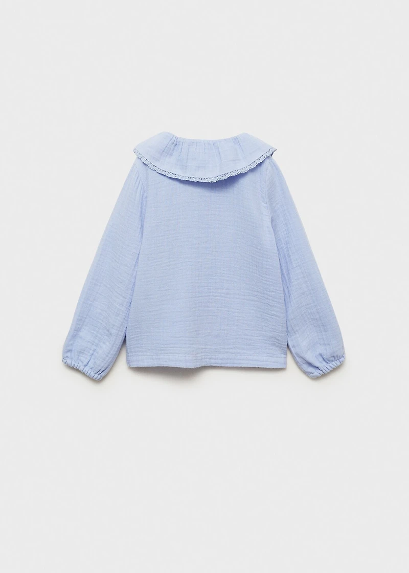 Cheesecloth cotton blouse