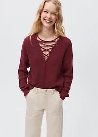 Culotte jeans with pockets