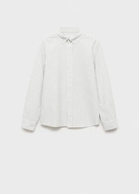 100% cotton Oxford striped shirt