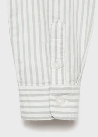 100% cotton Oxford striped shirt