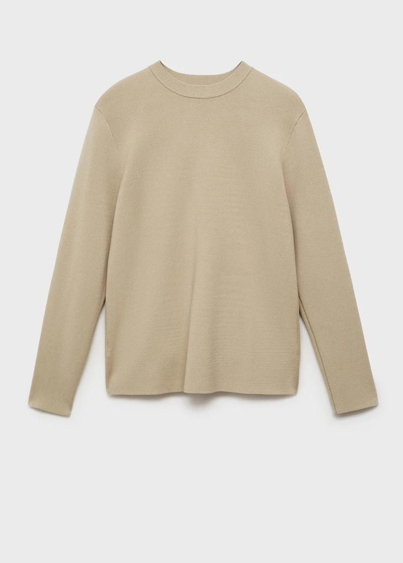 Medium-knit regular-fit sweater