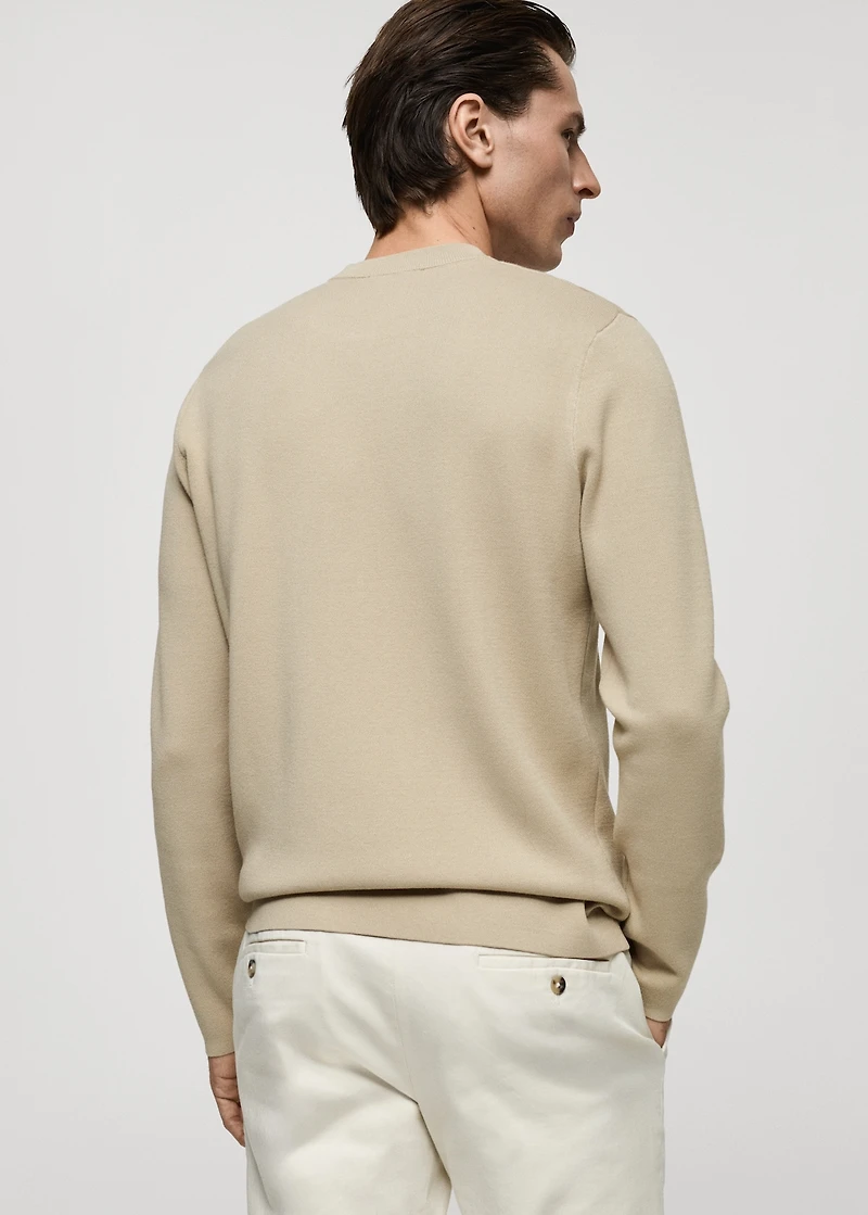 Medium-knit regular-fit sweater