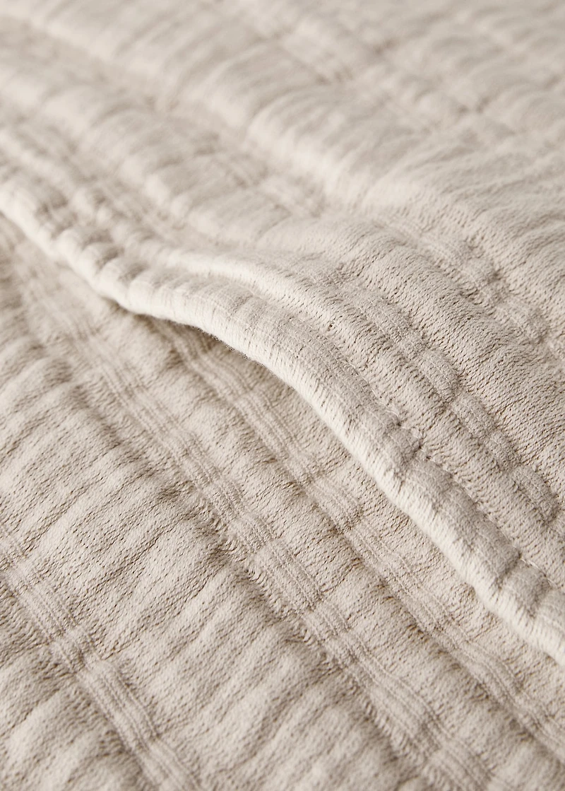 Cotton jacquard striped cushion cover 50x50 cm