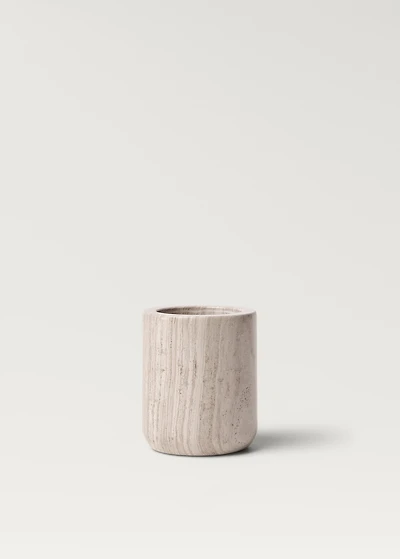 Marble bathroom glass