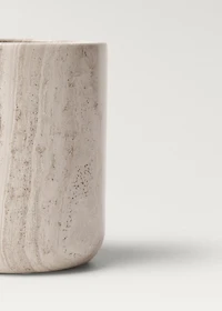 Marble bathroom glass