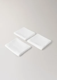 Plain cotton baby swaddle