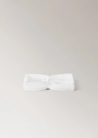 Plain cotton baby swaddle