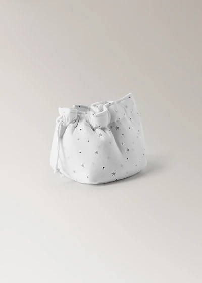 Organizer changing mat with star print