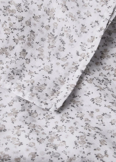 Children's cotton muslin with mini-flower print