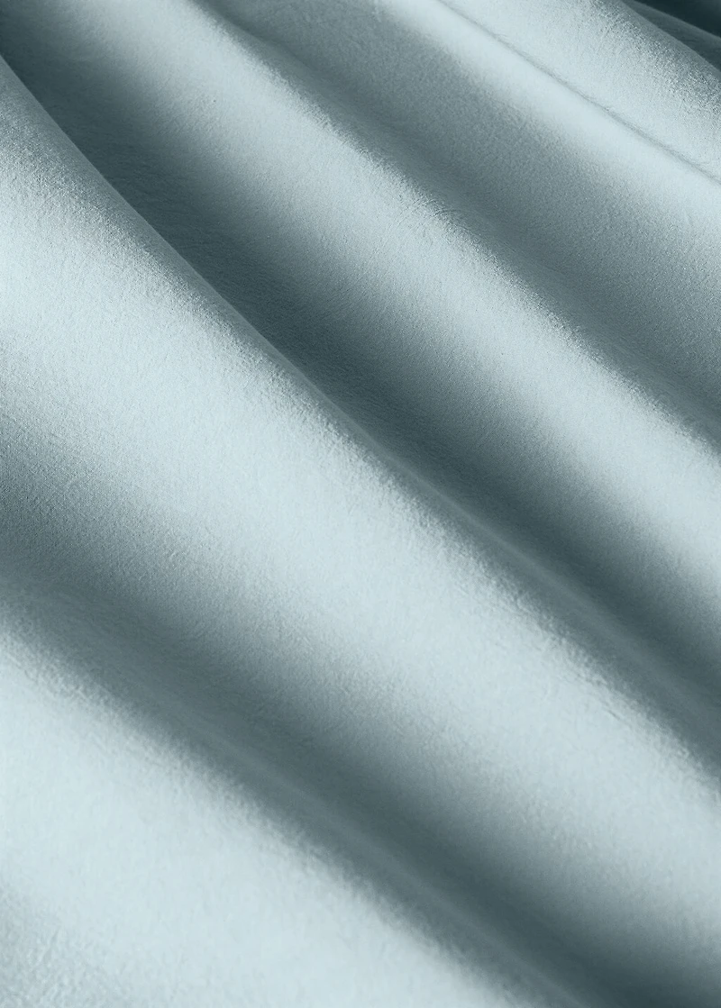 Children’s washed cotton double-stitched duvet cover for crib