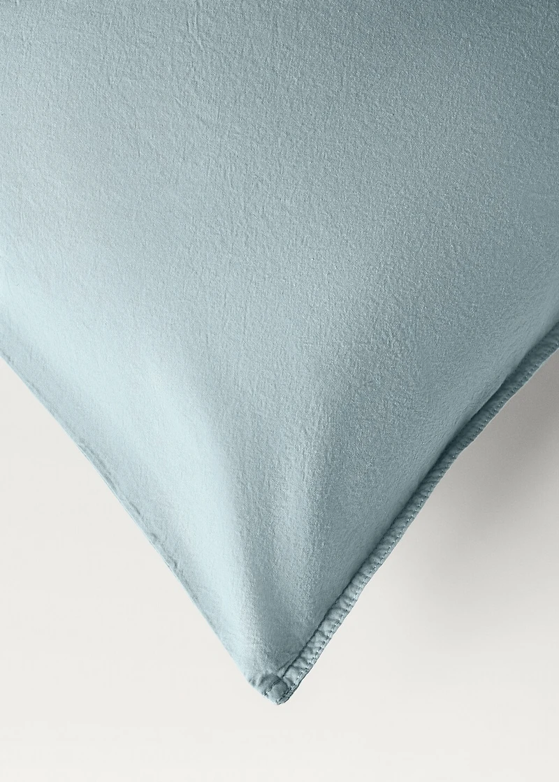 Children’s washed cotton double-stitched duvet cover for crib