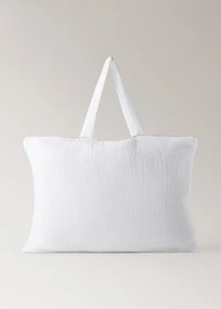 Cotton chiffon maternity bag