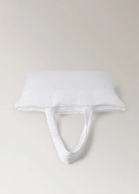 Cotton chiffon maternity bag