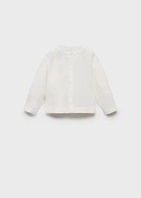 Cotton and linen shirt