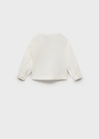 Cotton and linen shirt