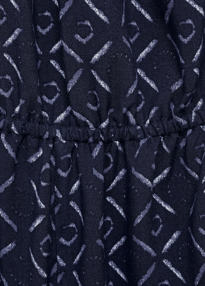 Asymmetric long jumpsuit