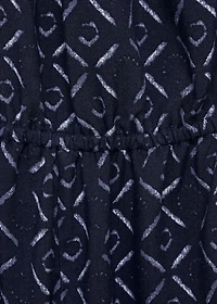 Asymmetric long jumpsuit