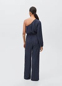 Asymmetric long jumpsuit