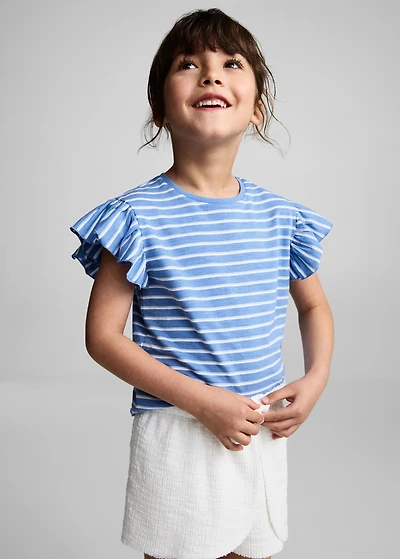 100% cotton striped t-shirt