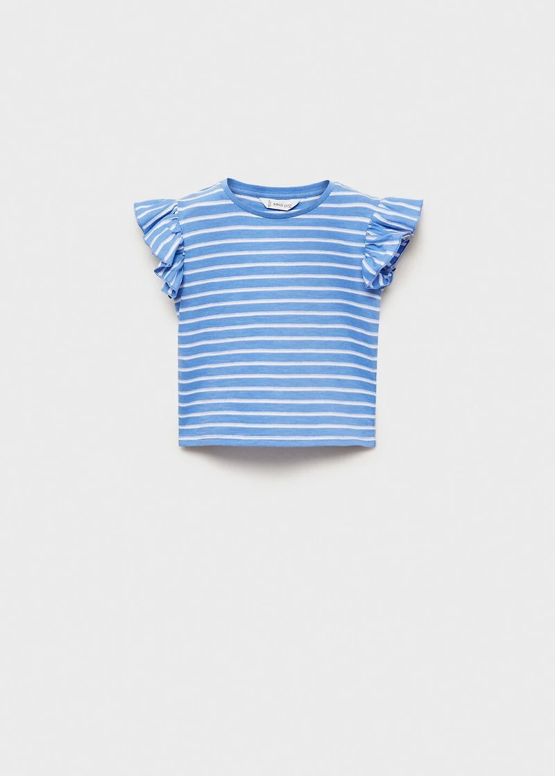 100% cotton striped t-shirt