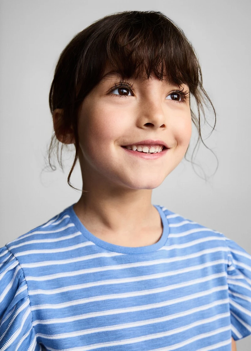 100% cotton striped t-shirt