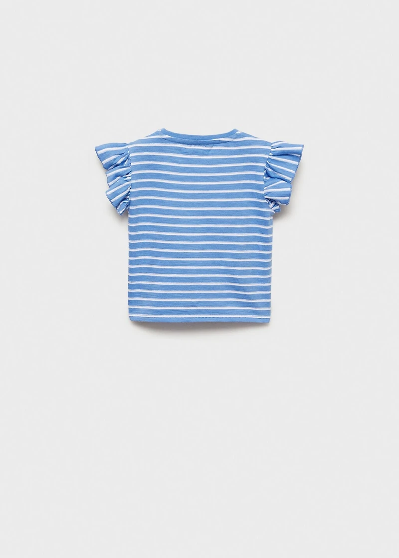 100% cotton striped t-shirt