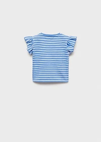 100% cotton striped t-shirt