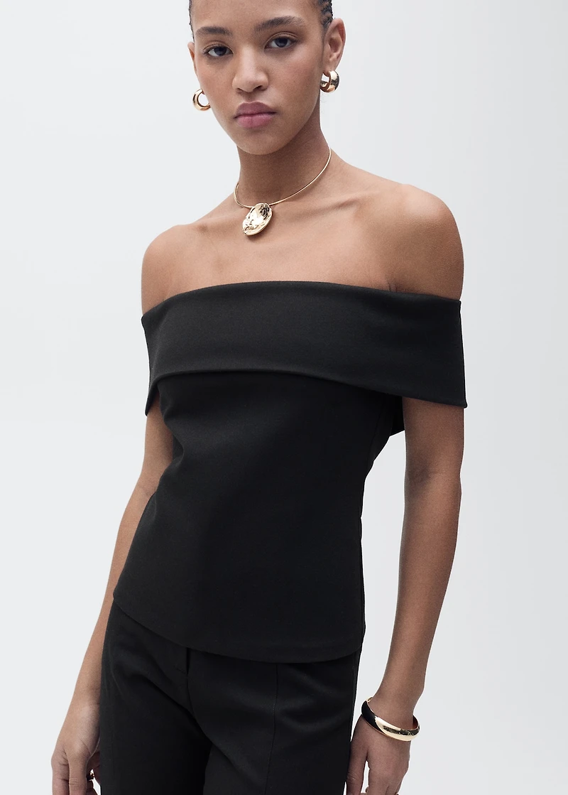 Off-shoulder top