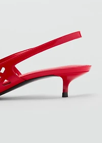 Die-cut kitten shoes