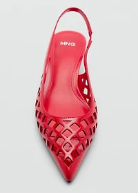 Die-cut kitten shoes