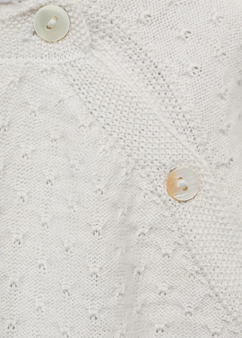 Knit embroidered sweater