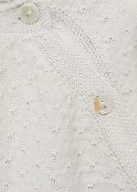 Knit embroidered sweater