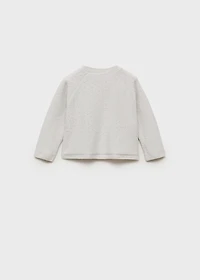 Knit embroidered sweater