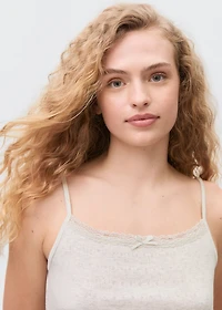 Pajamas with Swiss embroidery