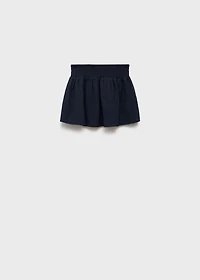 Cotton-linen skirt