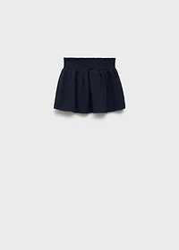 Cotton-linen skirt