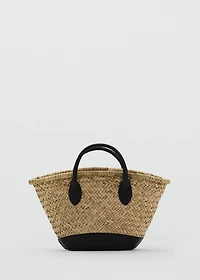 Small natural fiber basket
