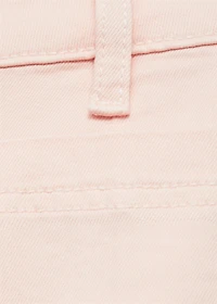 Flared cropped jeans with pockets