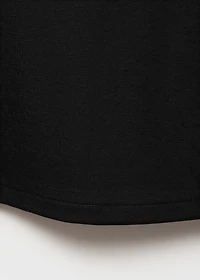 Cotton halter-neck top