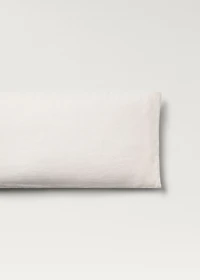 Washed linen pillowcase 45x110 cm