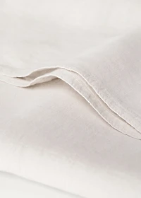 Washed linen pillowcase 45x110 cm