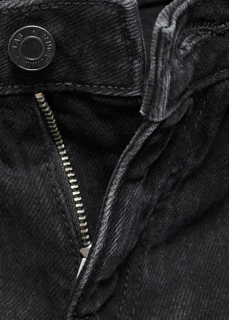 Denim Bermuda shorts