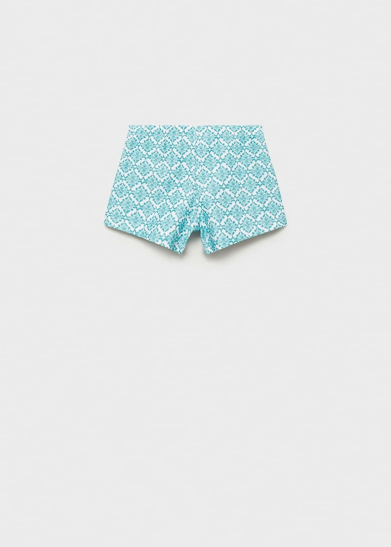 Floral print swimsuit