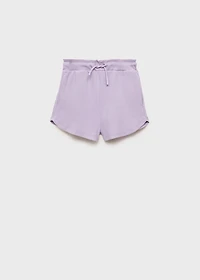 Elastic waist shorts