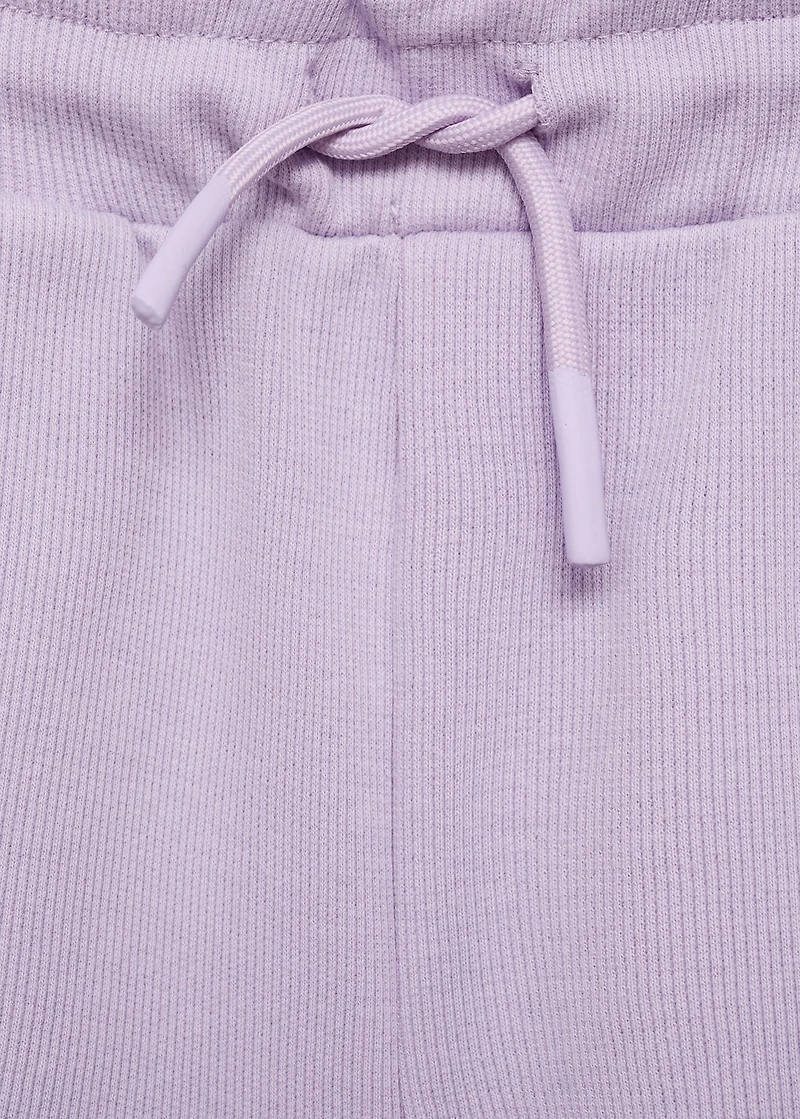 Elastic waist shorts